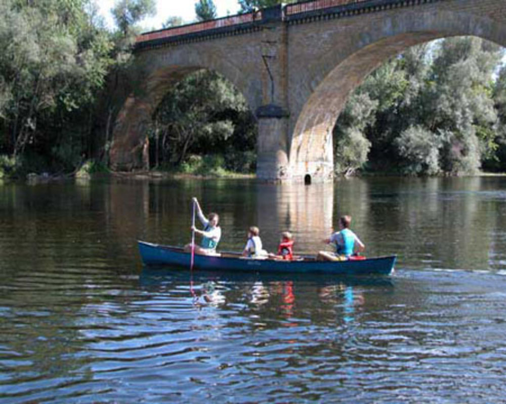 Canoë sur la Dordogne