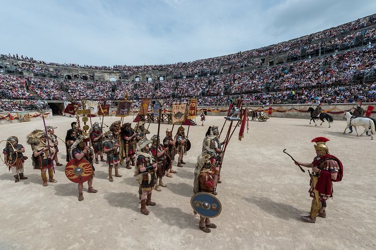 Grands jeux romains à Nîmes