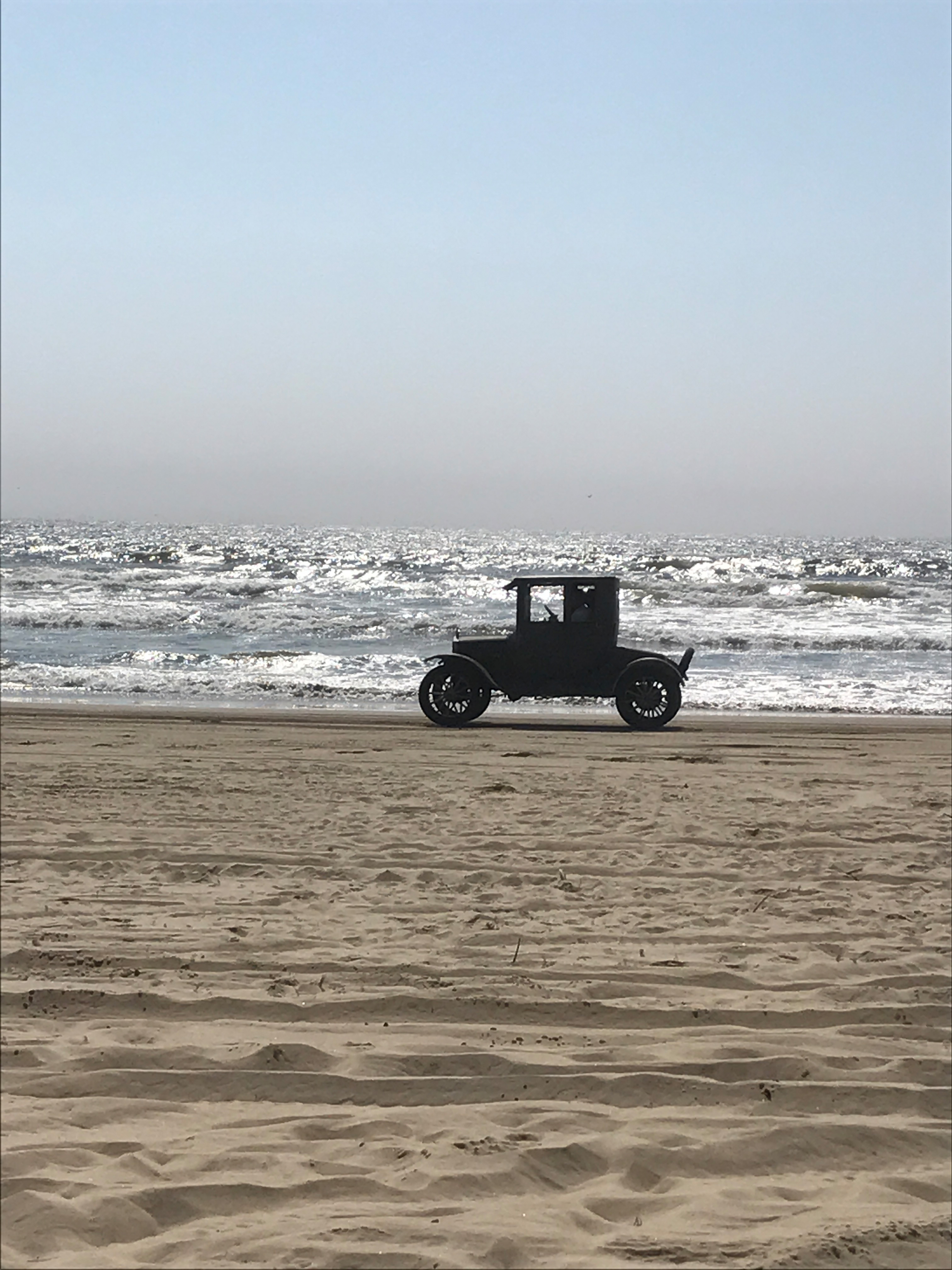 Old car on Pismo