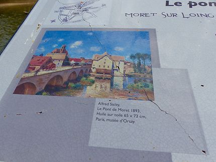 Le Pont peint par Sisley 