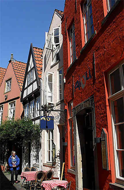 Belles façades dans le Schnoorviertel