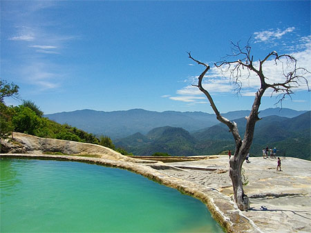 Hierve el agua Hierve el agua