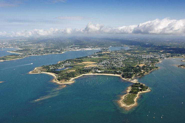 Le tombolo du Conguel à Quiberon - Morbihan