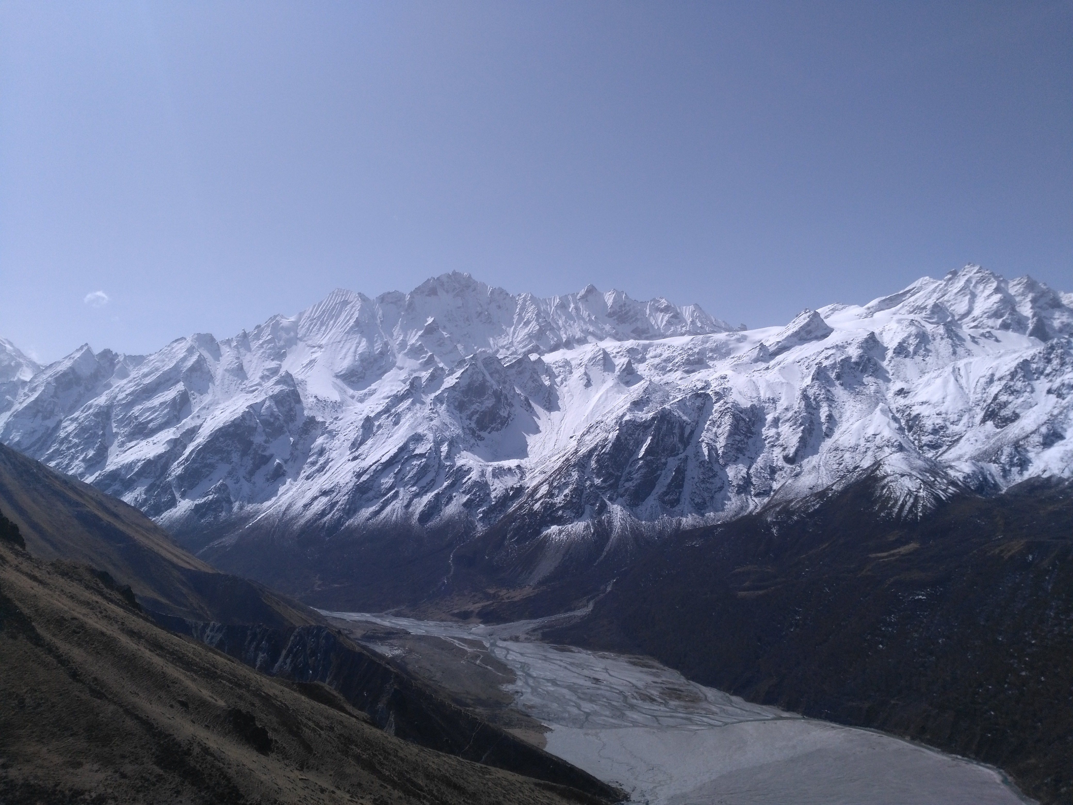 Vue sur l'Himalaya Vue sur l'Himalaya