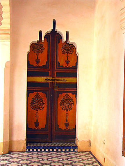 Une des portes du Palais de la Bahia