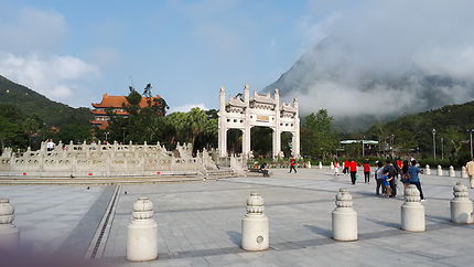  Monastère de Po Lin, île de Lantau