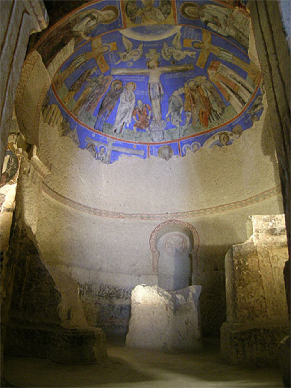 Eglise à la Boucle à Zelve