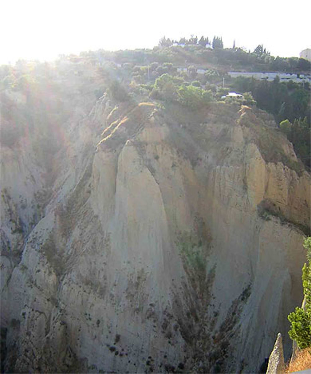 Les argiles blanches d'Aliano