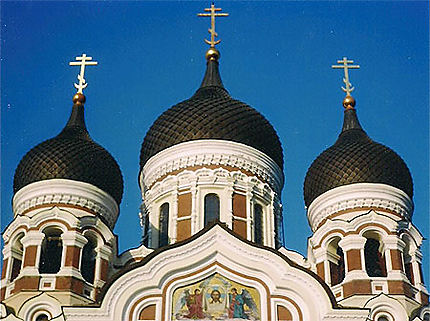 Bulbes de la Cathédrale Alexandre Nevski