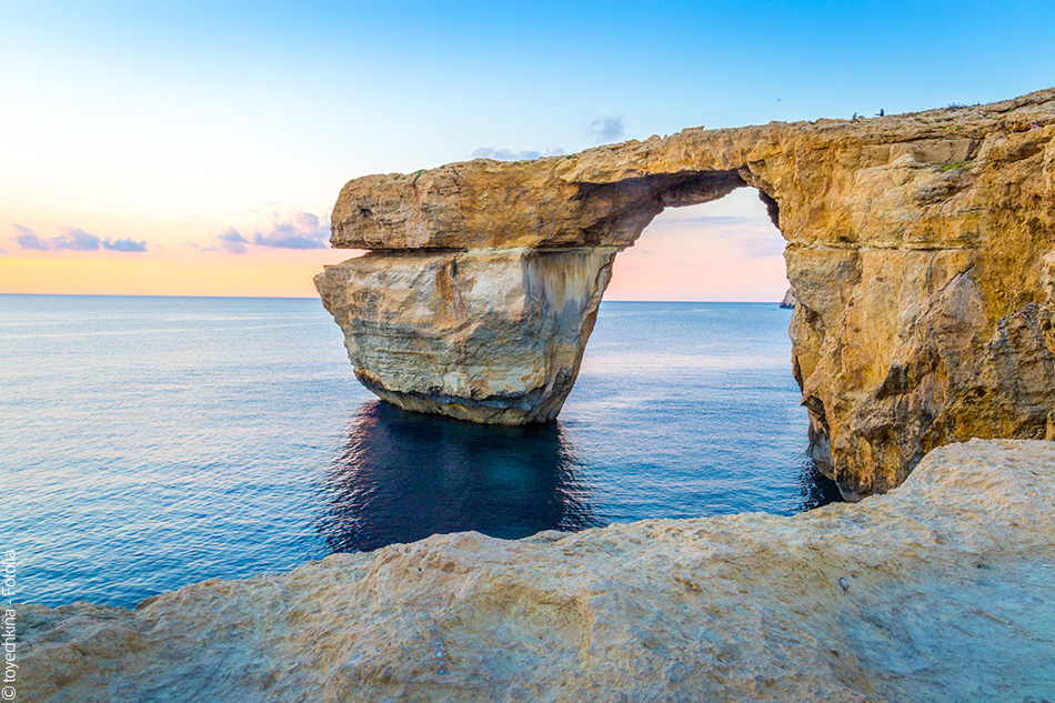Malte : Effondrement de l'Azure Window, la Fenêtre d'azur, à Gozo - Routard.com