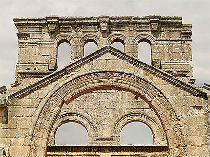 Fronton du sanctuaire St. Siméon