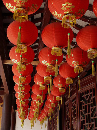 Lanternes chinoises à Zhujiajiao Lanternes chinoises à Zhujiajiao