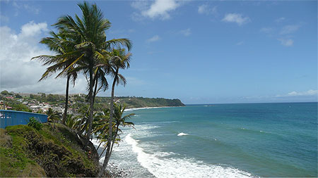 La côte atlantique (Le Marigot) La côte atlantique (Le Marigot)