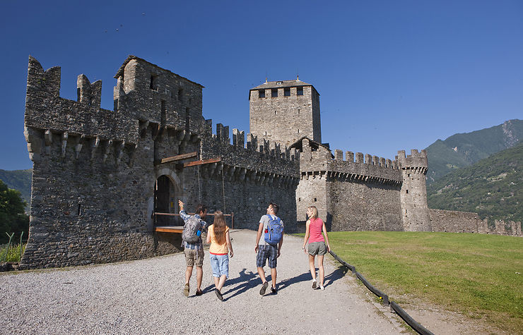 Les trois châteaux de Bellinzone