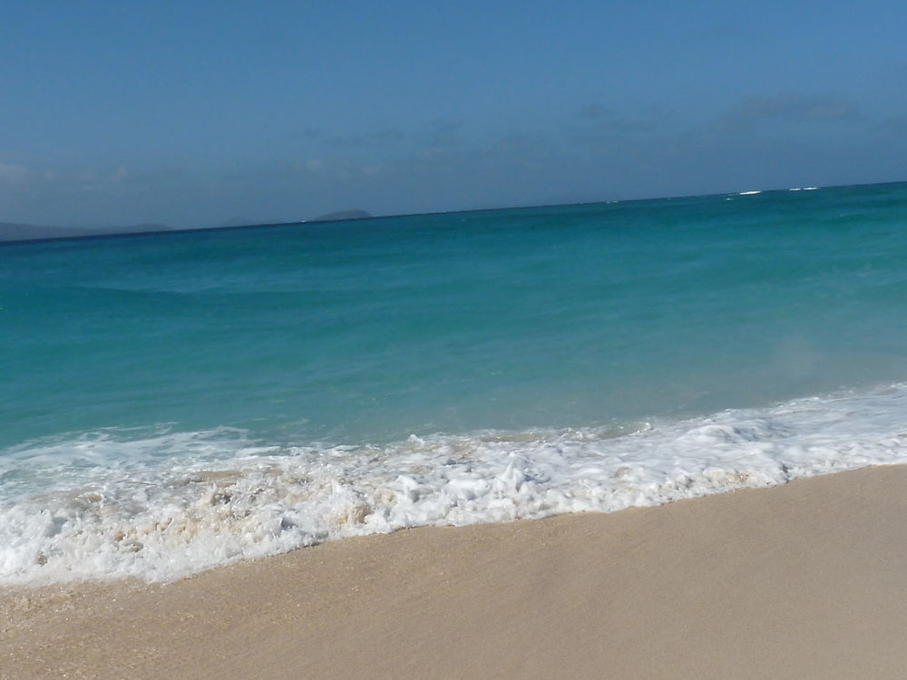 Îlot de sable blanc