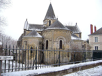 La petite église sous la neige