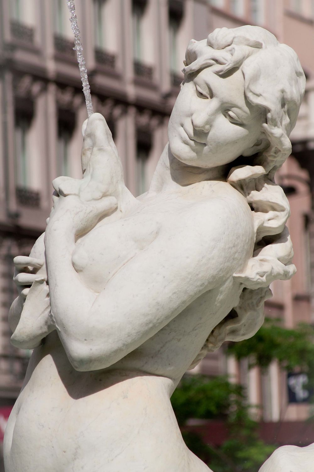 Lyon - Fontaine des Jacobins - La sirène