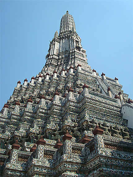 Au pied du Wat Arun