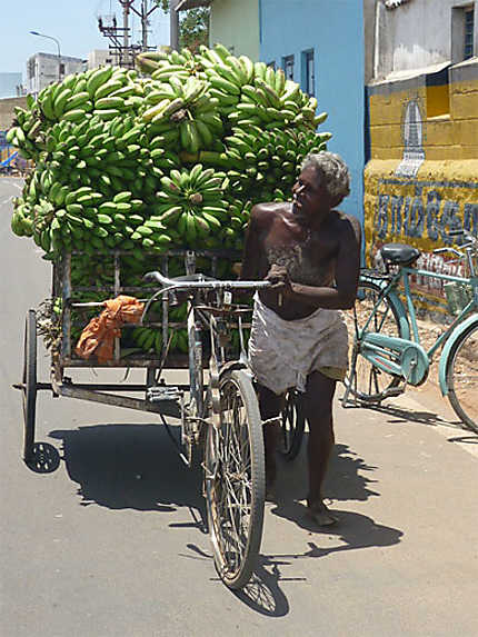 La livraison de bananes