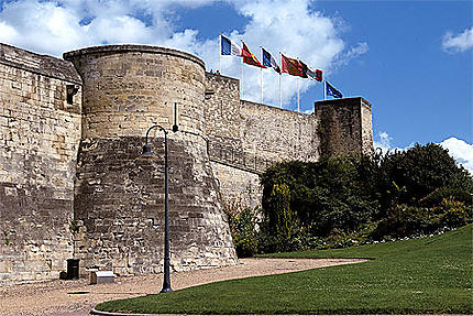 Remparts, château, Caen