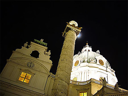 Wien and the moon