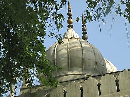 Dome de la mosquée de la perle (Moti Masjid)