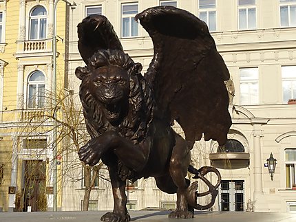 Statue à Prague