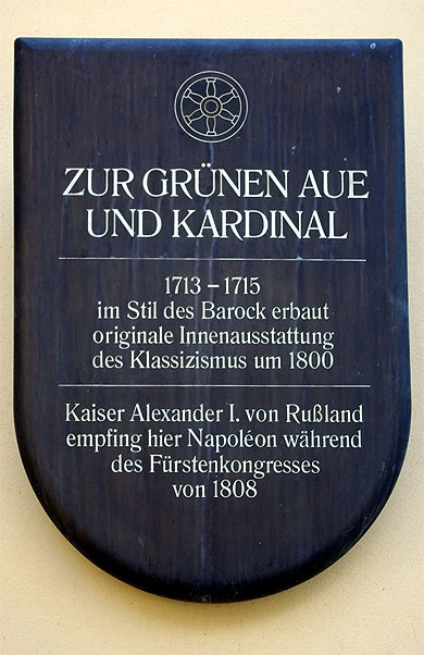 Zur grünen Aue und Kardinal Zur grünen Aue und Kardinal