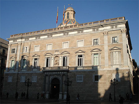 Le &quot;Palau de la Generalitat&quot;