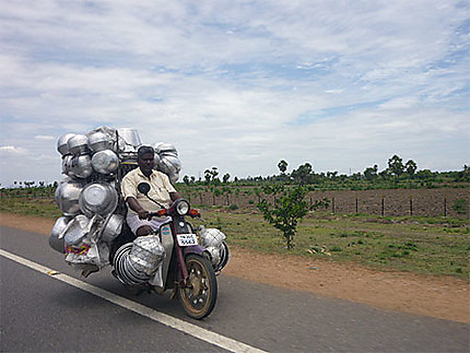 Transport de casseroles