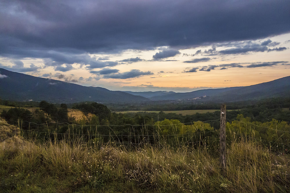 Vue sur les Vitrouillères, Dieulefit (26)