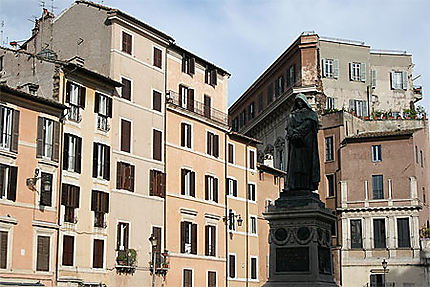 Statue de Giordano Bruno (1548-1600)