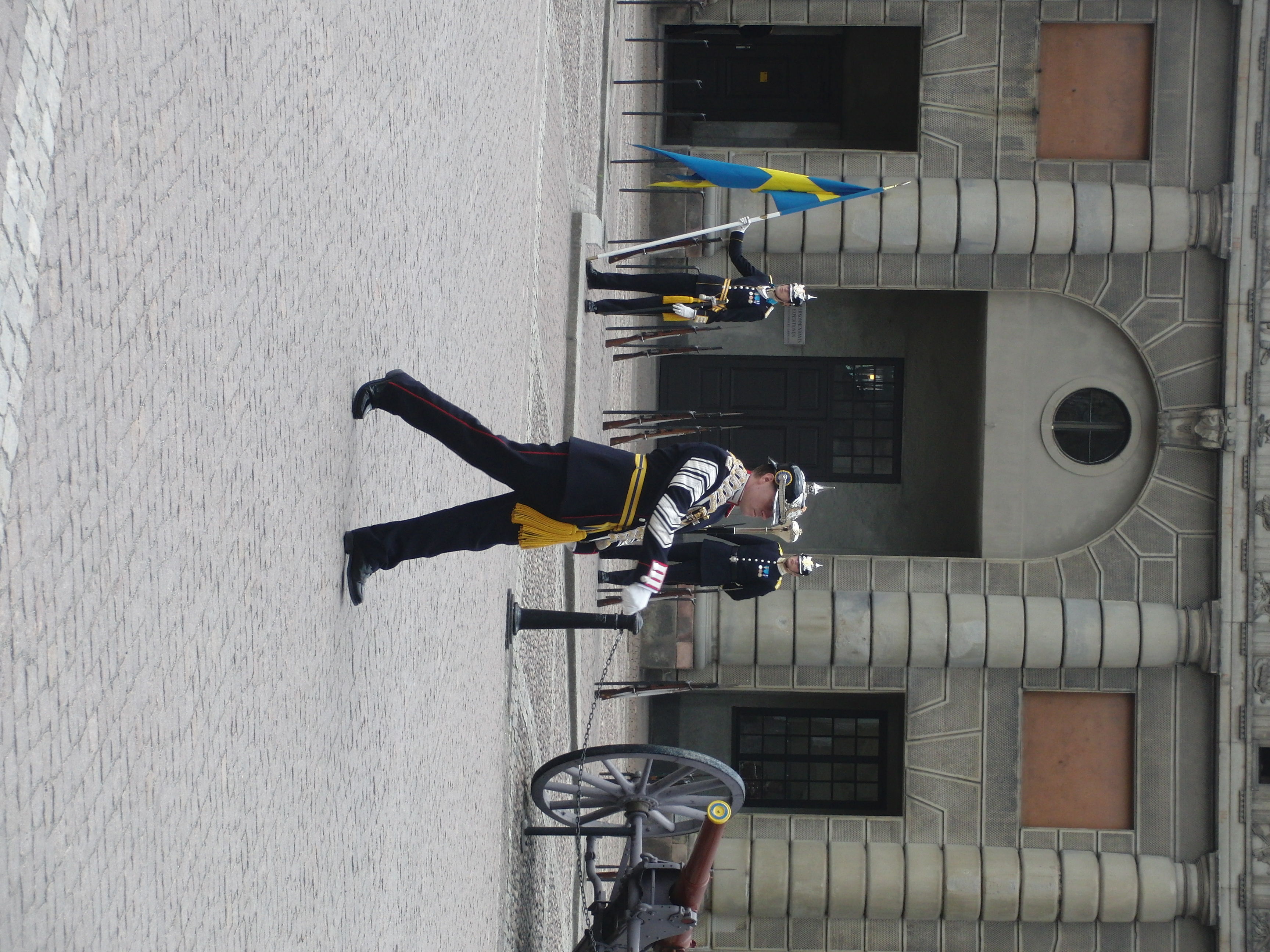 Relève de la garde à Stockholm