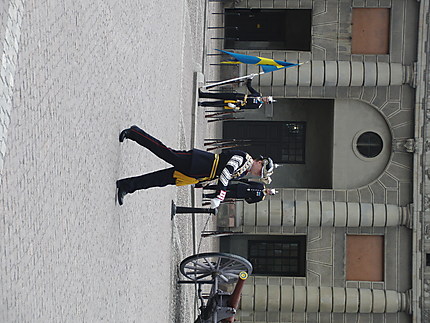 Relève de la garde à Stockholm