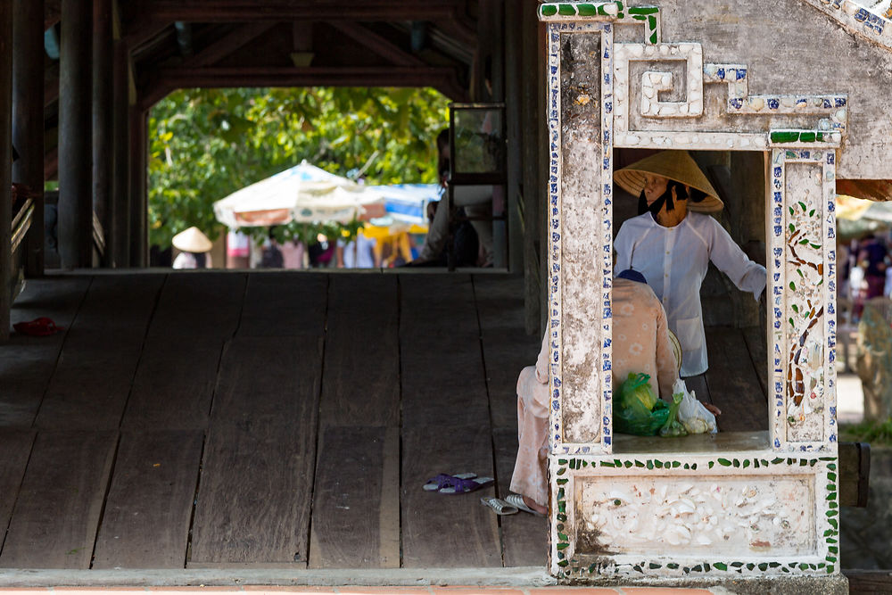 Pont couvert de Thanh Toan