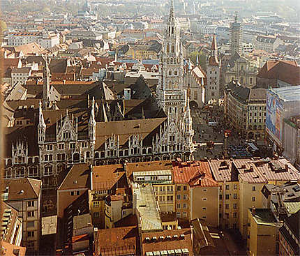 Vue de la Marienplatz