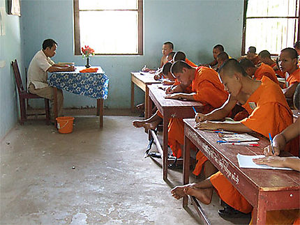 Ecole de moines à Luang Prabang