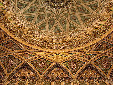 Le plafond de la Grande Mosquée