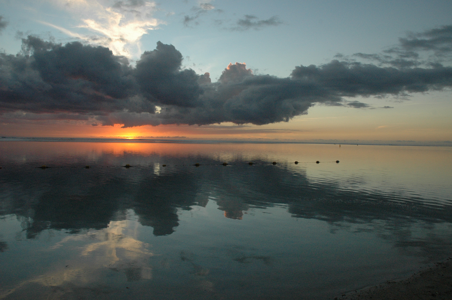 Coucher de soleil à l'Île Maurice Coucher de soleil à l'Île Maurice