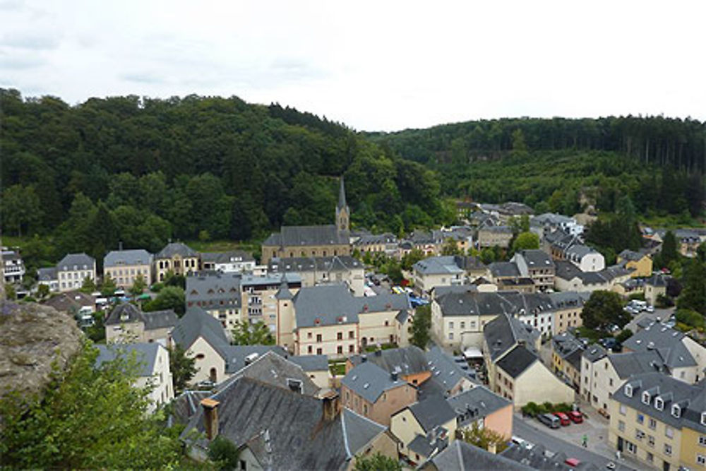 Vue sur Larochette