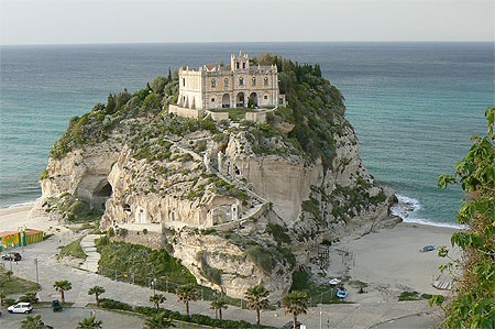 Tropéa, l'ile santa maria Tropéa, l'ile santa maria