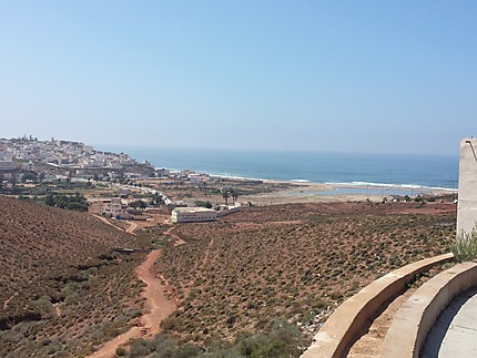 Vue des hauteurs de Sidi Ifni