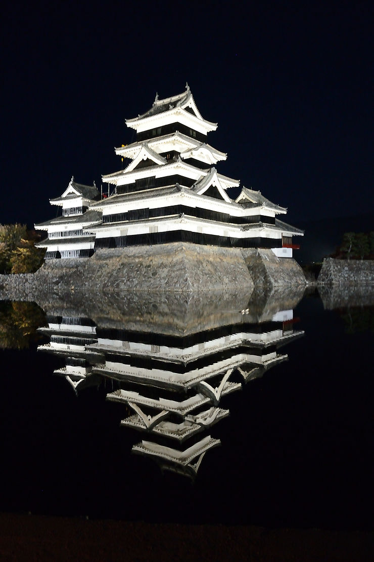 Le château de Matsumoto, Japon
