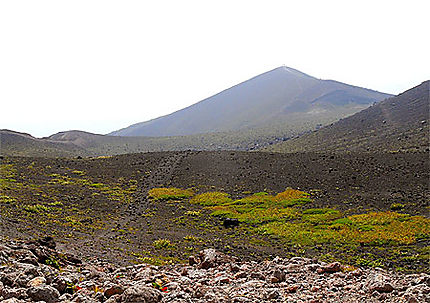 Dans le cratère Tarumae