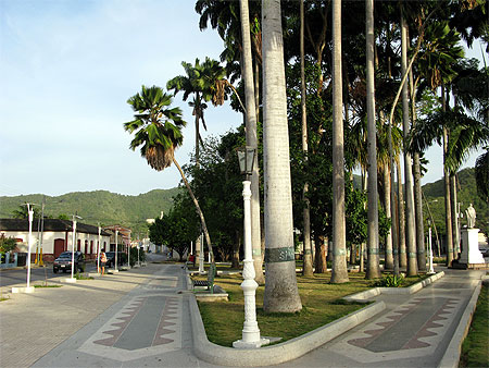 Place Simon Bolivar à Rio Caribe Place Simon Bolivar à Rio Caribe