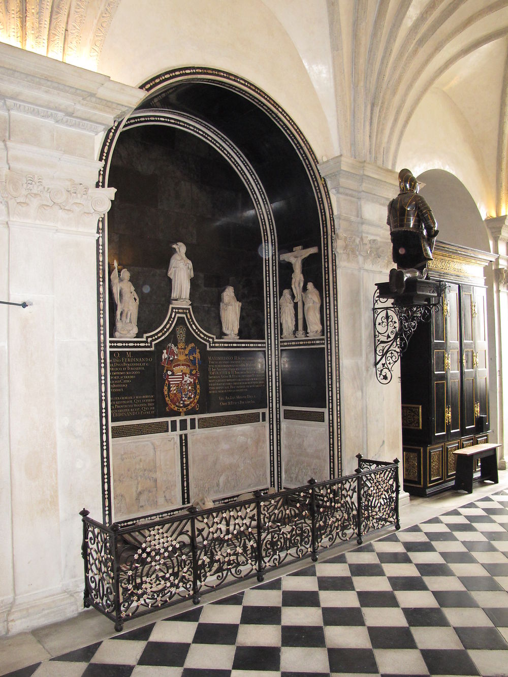 Chapelle d'argent dans l'église impériale