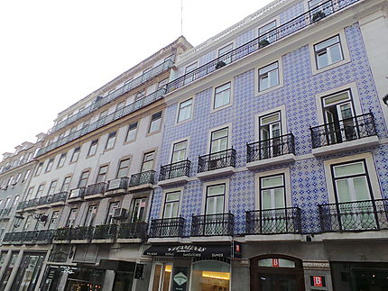 Belle façade à Lisbonne