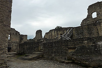 Château en ruine de Larochette
