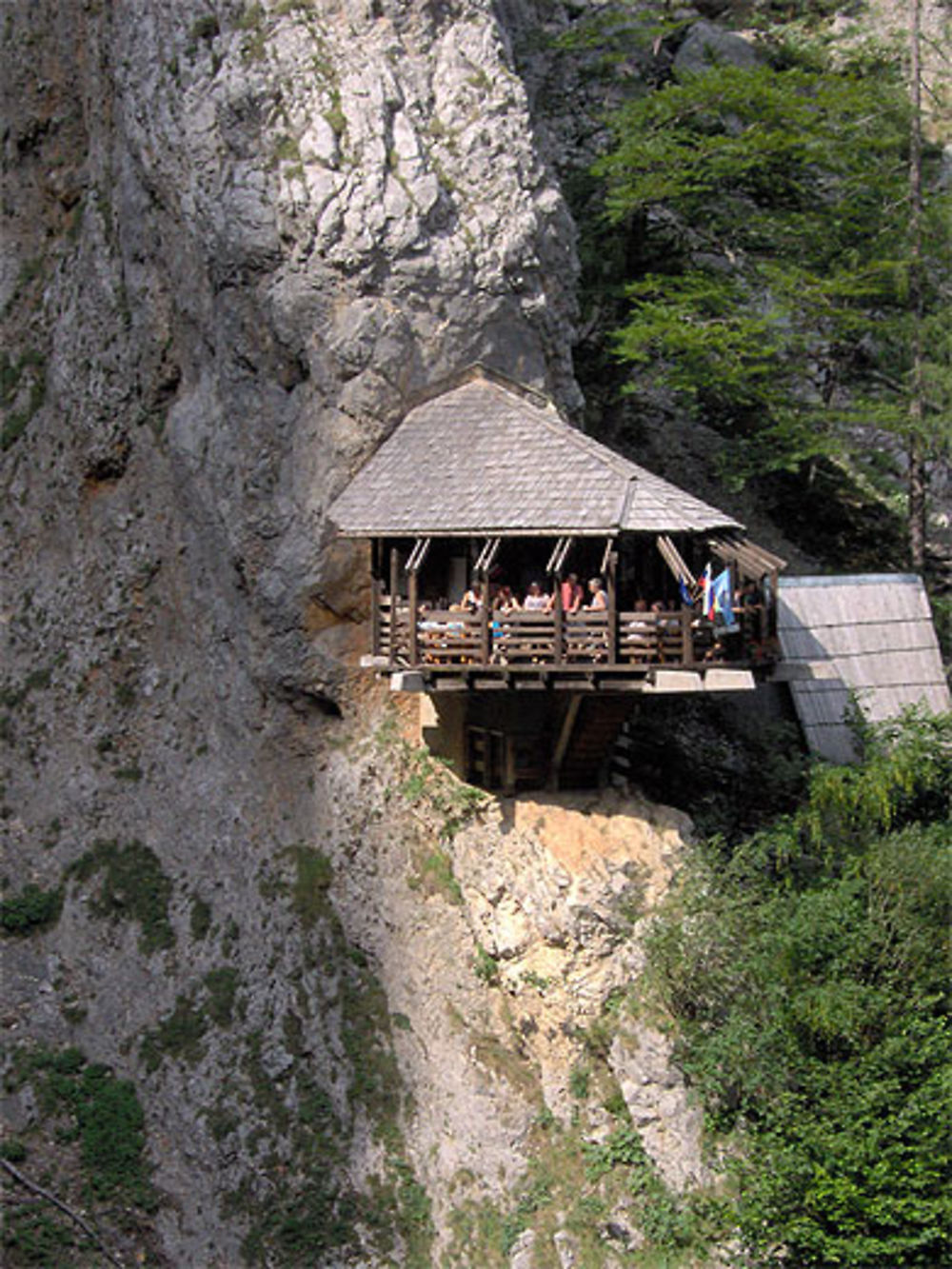 Restaurant en suspension