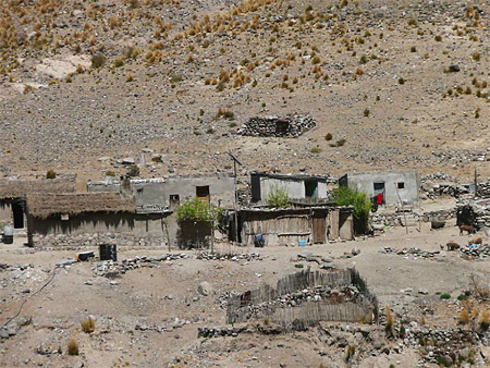 Un village sur les hauts plateaux